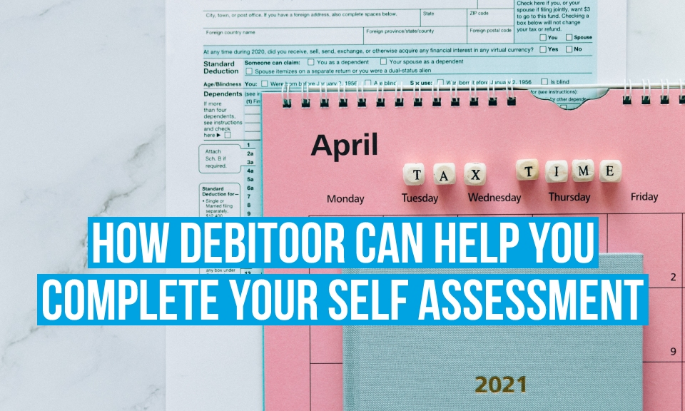 How Debitoor can help you complete your Self Assessment title image